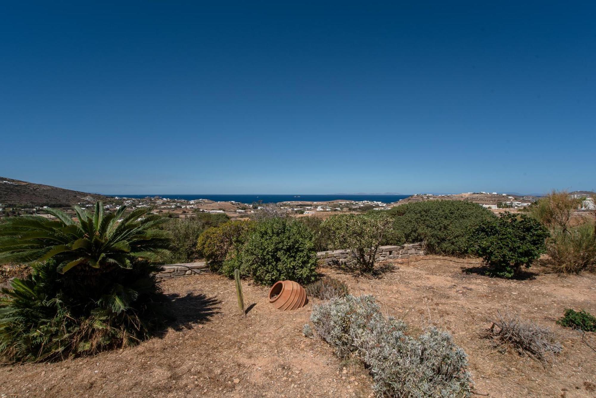 Eva'S Open Sea View House Villa Parasporos Bagian luar foto